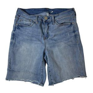 Seven7 Jean Shorts Women's Size 8 7.5' Inseam Cotton Polyester Spandex